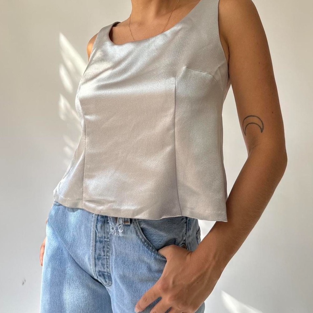 Vintage Silver Tank